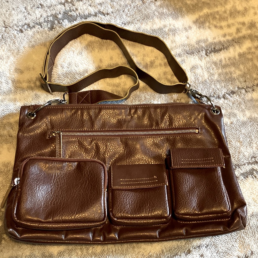 Matt & Nat Brown Crossbody Bag